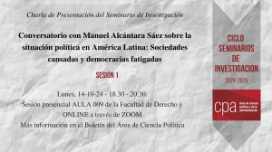 Cartel Seminario 1 24 25